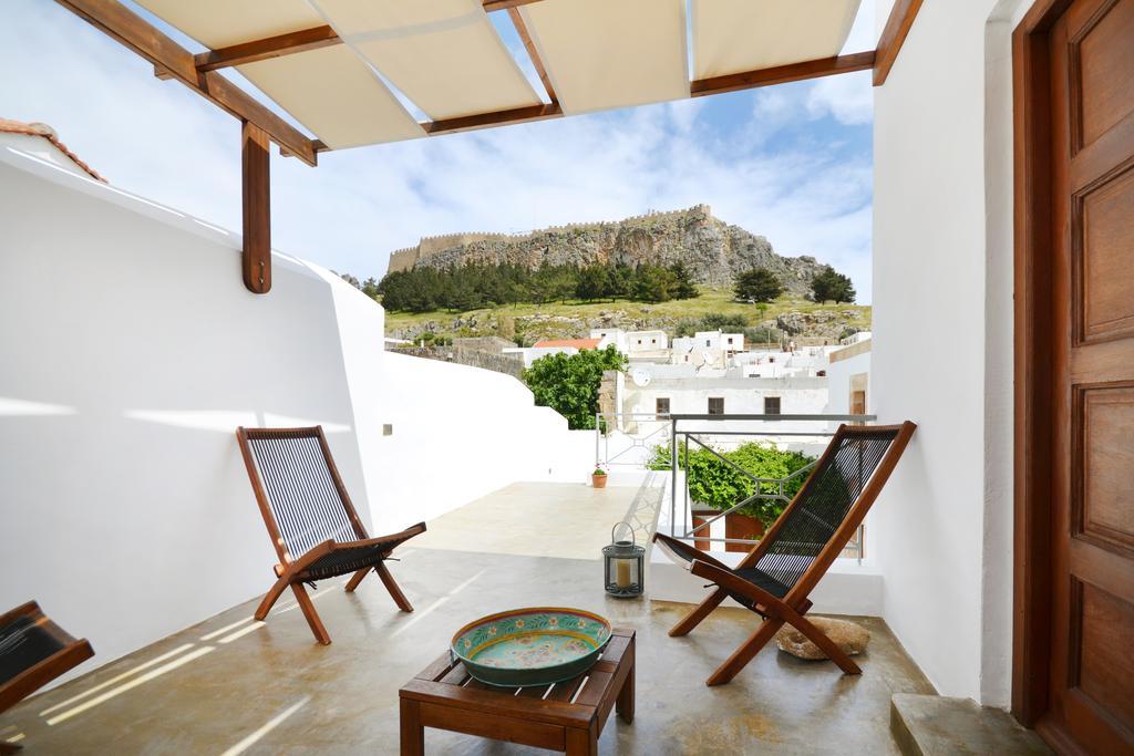 Casa Lindos Villa Cameră foto